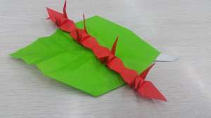 Origami I made today in my Chinese folklore class.